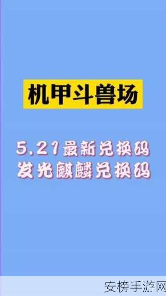 机甲斗兽场2024兑换码盛宴，独家揭秘最新兑换码及赛事详情