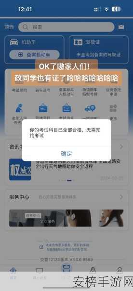 交管 12123 查成绩秘籍大公开