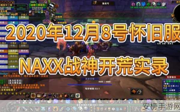 魔兽世界怀旧服，NAXX全任务速通秘籍，解锁终极挑战！