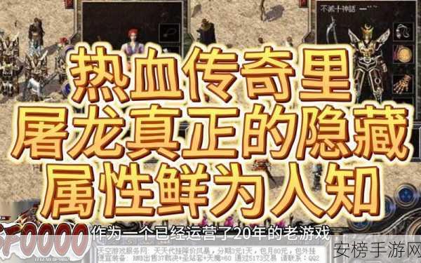 赤月屠龙，热血激战，探索无尽屠龙之旅的终极奥秘！