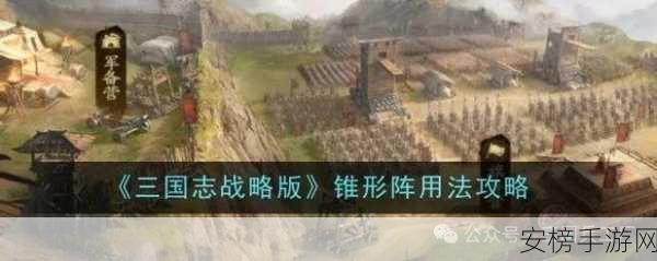 三国志战略版，锥形阵实战秘籍大公开