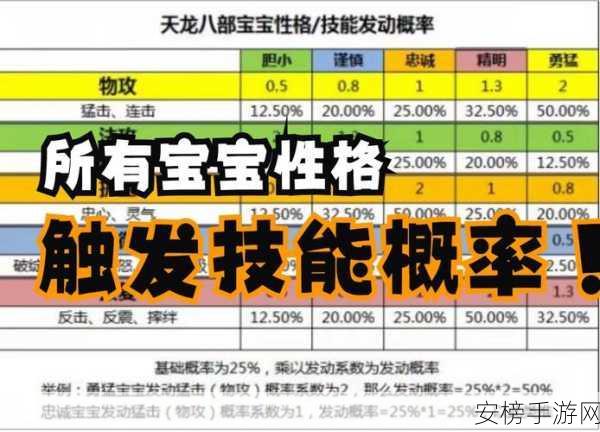 天龙八部手游武当门派宝宝搭配全攻略，解锁战斗新姿势！