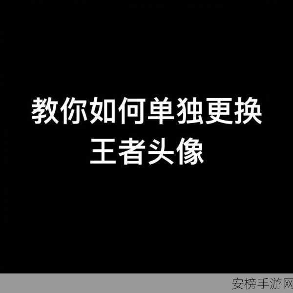 王者荣耀头像更换秘籍，轻松打造个性标识