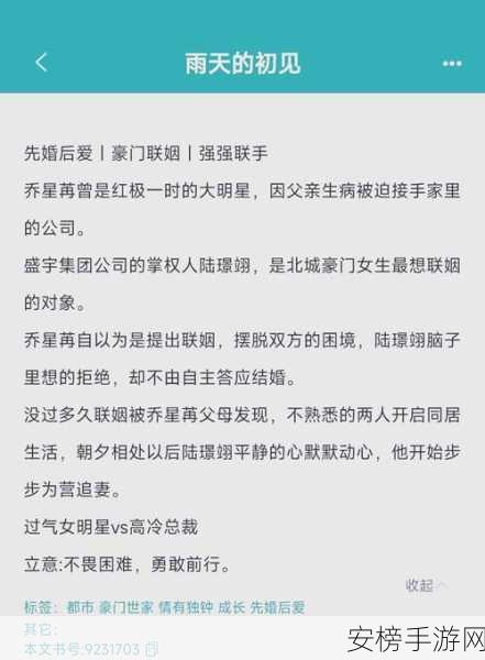 恶魔总裁温柔妻手游深度攻略，解锁总裁心锁的甜蜜战役