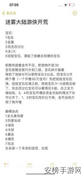 大漠进化石全攻略，解锁稀有道具的秘籍