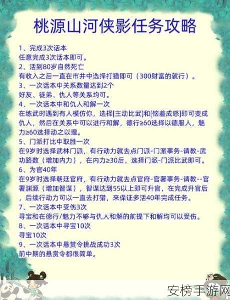 神雕侠侣2手游，孤独侠客全攻略，独步江湖秘籍大公开