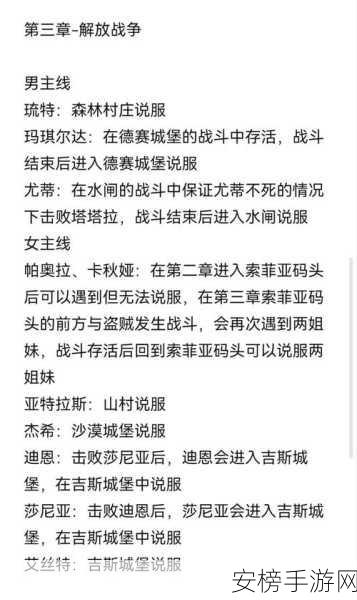 索菲亚的复苏深度攻略，解锁生存与繁荣的终极秘籍