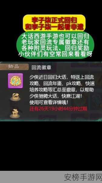 大话西游手游升级秘籍，解锁高效突破瓶颈策略，赢取专属奖励