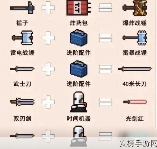 2024 元气骑士武器合成秘籍大揭秘（附最新图片）