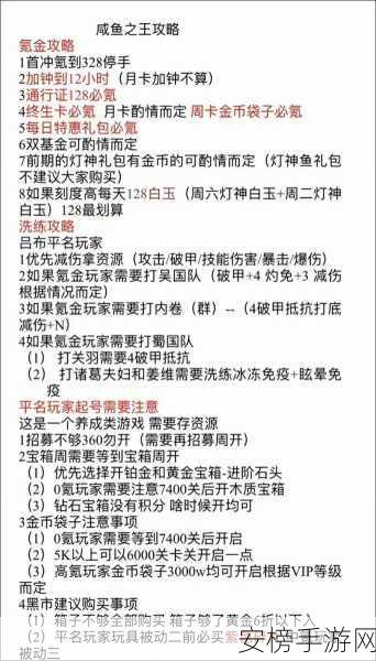 咸鱼之王6313关终极攻略，高手揭秘通关秘籍与实战心得