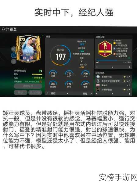 FIFA足球世界深度攻略，打造你的无敌足球梦之队