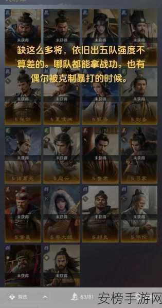 三国谋定天下无双骑阵容怎么玩 三国谋定天下无双骑阵容推荐