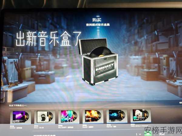 CSGO新音乐盒震撼发布，价格揭秘与独特魅力赏析